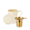 Annette™ Knit Ceramic Tea Mug & Infuser by Pinky Up®
