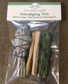 Smudging Trio - White Sage and Palo Santo and Sweetgrass