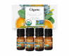 Essential Oils Set - Organic Aromatherapy Set of 4