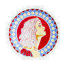 Mujer Grafica II Kiss-Cut Stickers