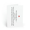 I Didn't Fall in Love Lit Card