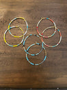 miyuki seed bead hoops