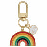Smiling Skies Rainbow Gold Purse/Wallet Charm