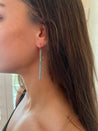 boho stick earrings